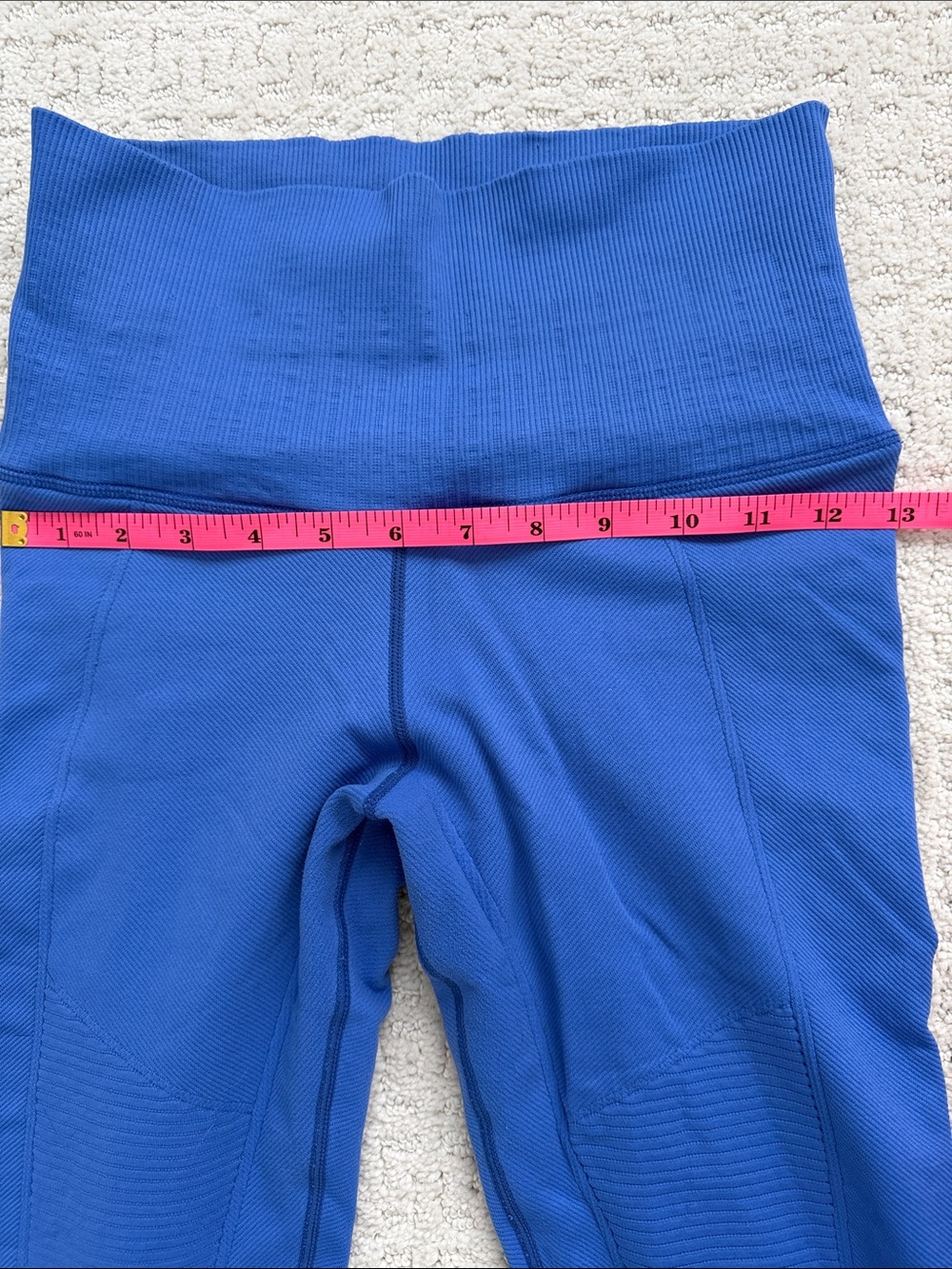 Avocado High-Waist Athletic Leggings - Blue - Picture 6 of 9